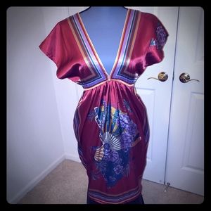 Deep V Dress by Karen T.